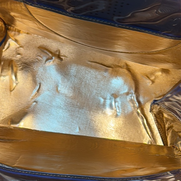 Tory Burch Bag Transparent & Leather Tote Wristlet Set - Picture 11 of 17